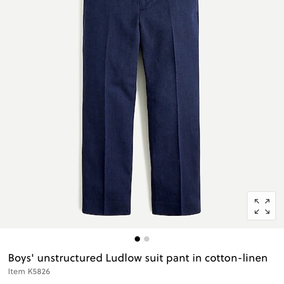 Crewcut Ludlow cotton suit jacket - Picture 3 of 9